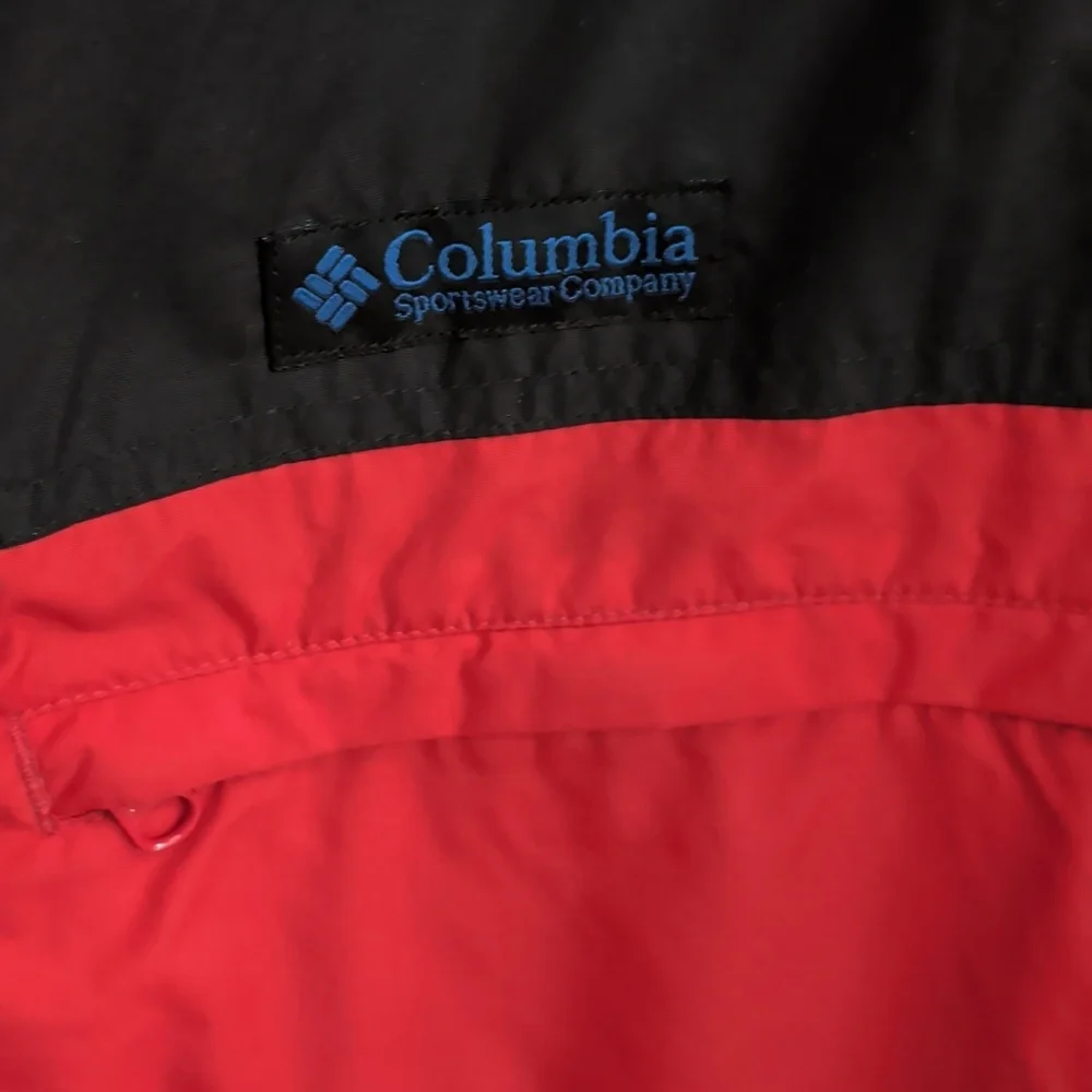 Columbia Vamoose Vintage Men's Red and Black Ski Jacket